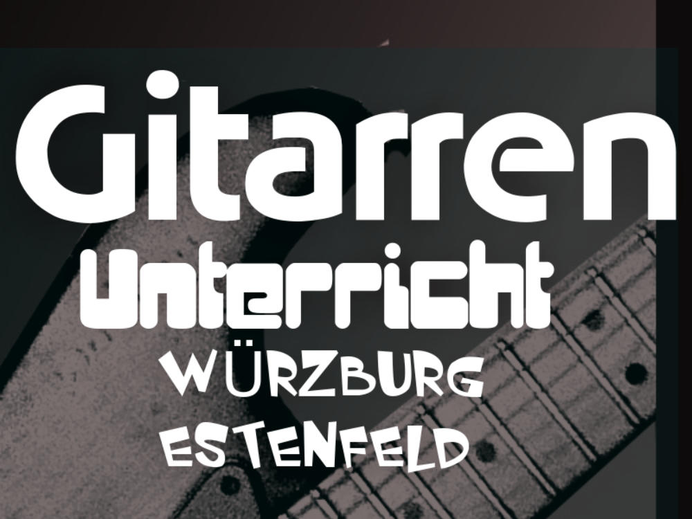 Gitarrenunterricht hotsell Würzburg Innenstadt/Sanderring